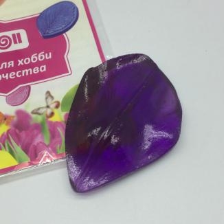 Молд пластик «Лепесток универсальный 4» 6х4,5 см МИКС