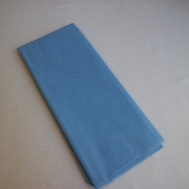 Бумага Тишью 50 х 65 см ( в упаковке 10 листов)голубая