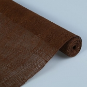Ткань джутовая ( мешковина )  50 см 5 метров   коричневый