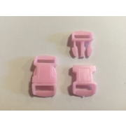 Пластиковые пряжки фастексы 30 х 15 мм 10 шт розовый