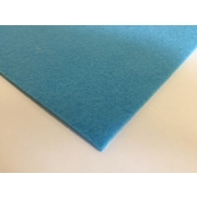 Мягкий фетр, 20 х 30 см, 2 мм голубой 10 листов