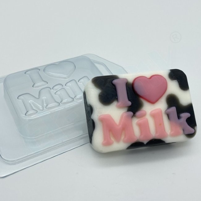 I love milk пластиковая форма