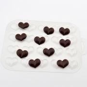 Шоко гео №3 пластиковая форма для мыла и шоколада