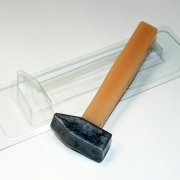 Молоток пластиковая форма для мыла