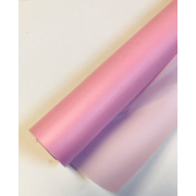 Пленка матовая однотонная 60 см 200 гр  светло розовая