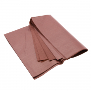 Бумага Тишью 50 х 65 см ( в упаковке 10 листов) коричневая