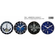 Часы-циферблаты мужские на водорастворимой в ассортиметне