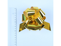 Бант-шар  2 см металлик, цвет золото 1 шт