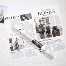 Газета для фото и упаковки Пленка  «Roses» 57 х 57 см 1 лист  Белая