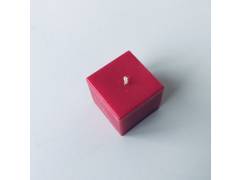 Свеча кубик 100 гр 5 х 5 см  розовая