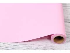 Матовая пленка «The BEST» 50 см x 10 м, цв. ярко-розовый