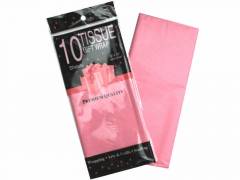 Бумага Тишью 50 х 65 см ( в упаковке 10 листов) розовая