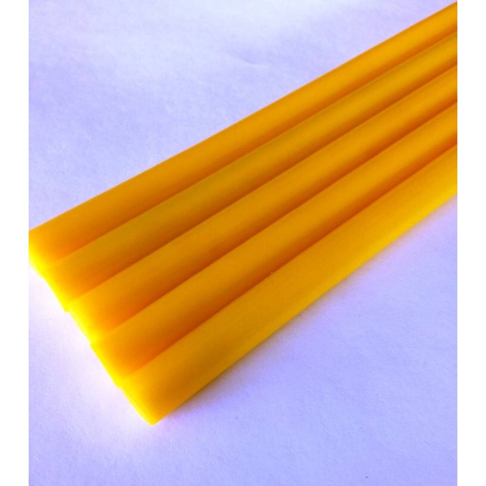 Термоклей цветной 11 мм 20 см желтый