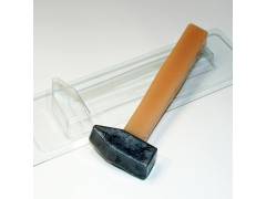 Молоток пластиковая форма для мыла