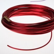Алюминиевая проволока Ø 2 mm x 10 m - Красный