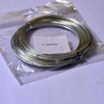 Алюминиевая проволока Ø 2 mm x 10 m серебро 