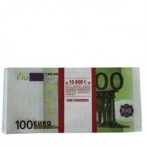 Муляж денег, купюры 100 евро (цена за пачку) 85-95 шт
