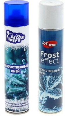 Искусственный иней 400 мл не исчезающий
